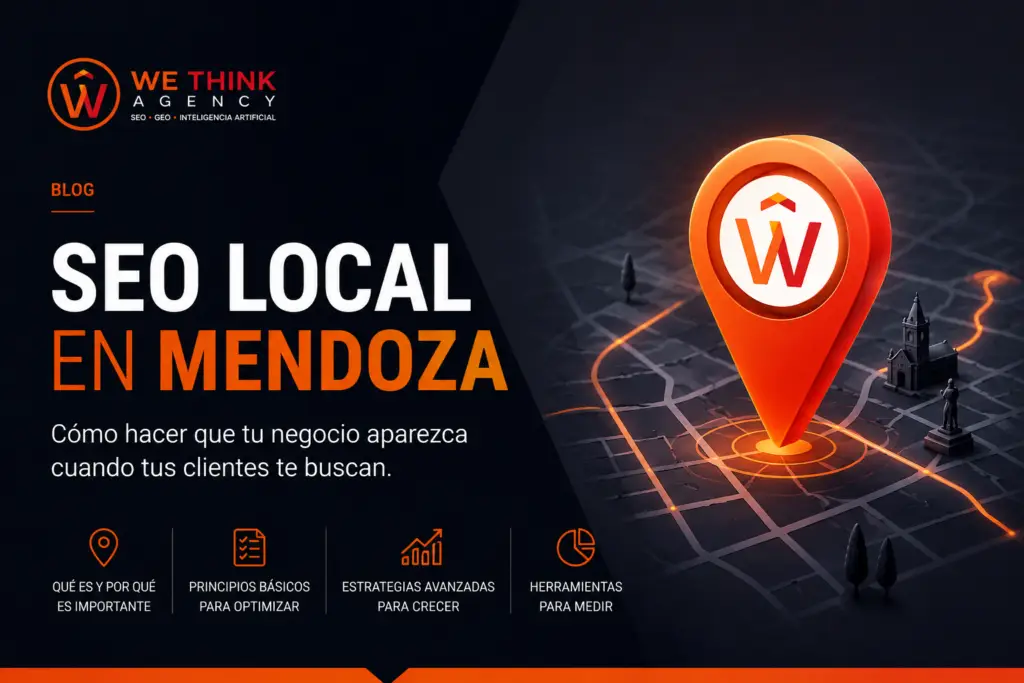 SEO local en Mendoza: cómo hacer que tu negocio aparezca cuando tus clientes te buscan, we think agency, we think argentina, we think agencia digital mendoza, posicionamiento web en mendoza y cuyo, posicionamiento en ia en mendoza y cuyo, seo local en mendoza y cuyo