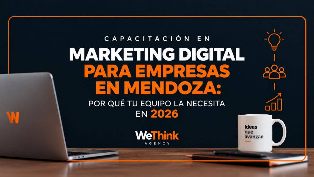 Capacitación en Marketing Digital para Empresas en Mendoza: por qué tu equipo la necesita en 2026