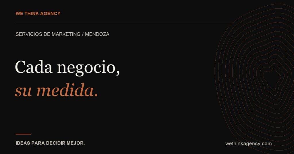 Cada negocio, su medida.